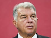 Joan Laporta a assisté impuissant à la situation.