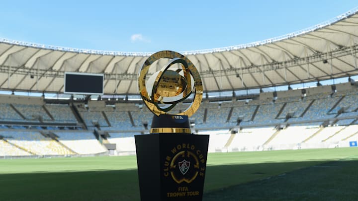 Die Trophäe der FIFA Klub-WM Die Trophäe der FIFA Klub-WM