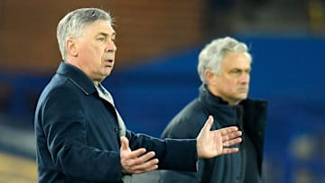 Carlo Ancelotti y José Mourinho