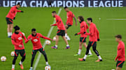 Los atléticos ya están listos para el partido de hoy