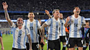 Argentina goleó a Brasil 4-1, sin la presencia de Lionel Messi