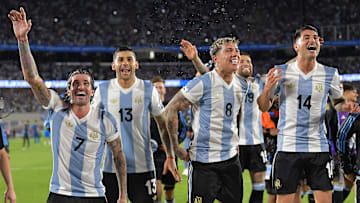 Argentina goleó a Brasil 4-1, sin la presencia de Lionel Messi