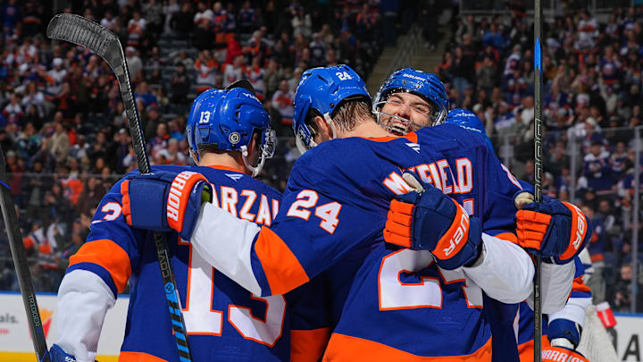 The New York Islanders rescued a crucial two points, keeping them alive in the Eastern Conference playoff race.