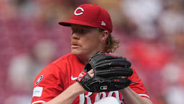 Cincinnati Reds pitcher Andrew Abbott