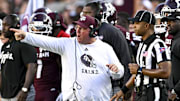 Mike Elko has Texas A&M on the verge of the College Football Playoff.