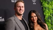 Jared Goff and Christen Harper