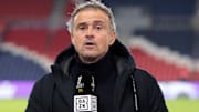 Luis Enrique au micro de DAZN, Ligue 1