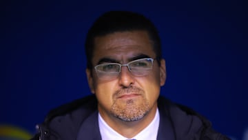 El entrenador Joaquín Moreno.