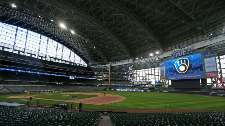 American Family Field is seen on Wednesday, March 29, 2023. The home opener for the Milwaukee