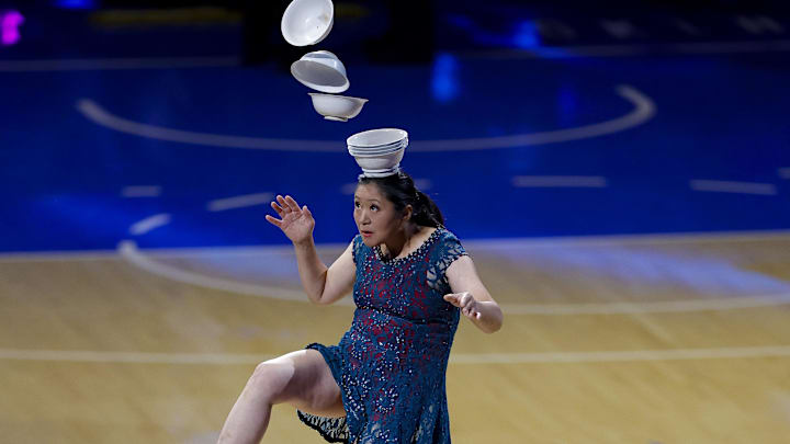 Red Panda took a hard fall during Tuesday night's Commissioner's Cup. Red Panda took a hard fall during Tuesday night's Commissioner's Cup.