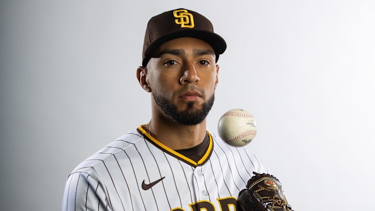 San Diego Padres pitcher Robert Suarez