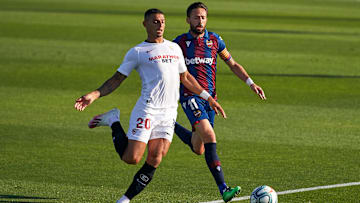 Levante e Sevilla se enfrentam pela 33ª rodada da LaLiga 2021/22. 