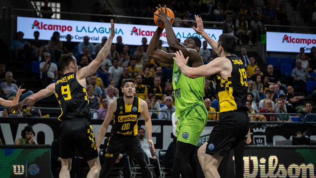 Ege Demir is so big and tall it's hard to get all of him in one picture.