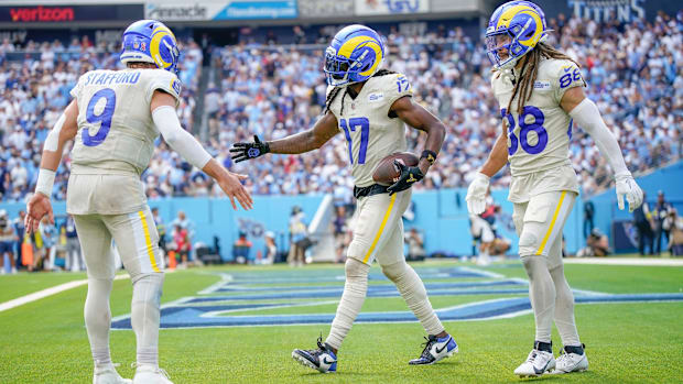 Los Angels Rams wide receiver Davante Adams