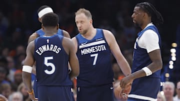 Anthony Edwards, Joe Ingles, Naz Reid, Minnesota Timberwolves