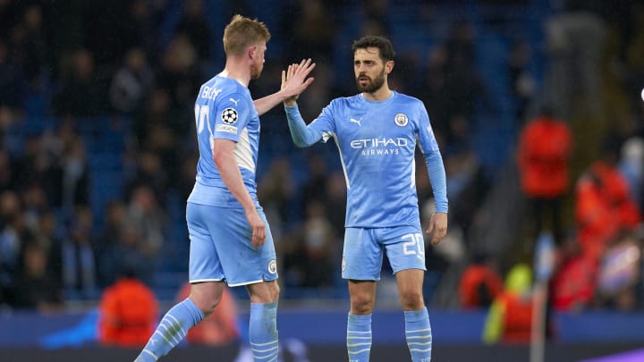 Kevin De Bruyne y Bernardo Silva juegan juntos en el Manchester City y estarán en el Mundial de Qatar 2022 con sus respectivas selecciones