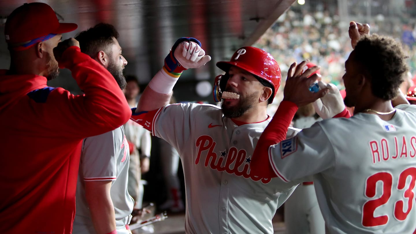 Athletics End Phillies Nine-Game Winning Streak with 5-4 Victory