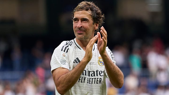 Raul Gonzalez in Real Madrid Legends v Borussia Legends - Corazon Classic Match 2025