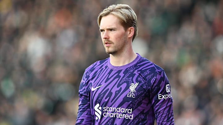 Liverpool’s Caoimhín Kelleher is close to leaving Anfield. Liverpool’s Caoimhín Kelleher is close to leaving Anfield.