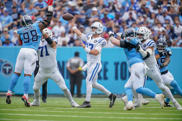 The Indianapolis Colts and quarterback Daniel Jones are among the biggest surprises of the season with their 3-0 record.