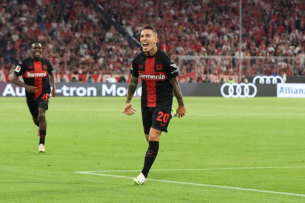 Alejandro Grimaldo Bayer Leverkusen Alejandro Grimaldo Bayer Leverkusen