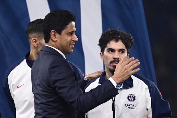 PSG president Nasser Al-Khelaïfi 