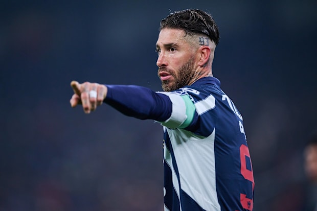 Monterrey's Sergio Ramos.