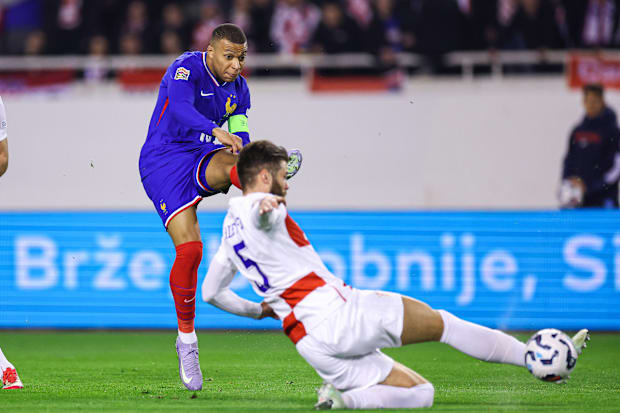 Kylian Mbappé, Duje Ćaleta-Car