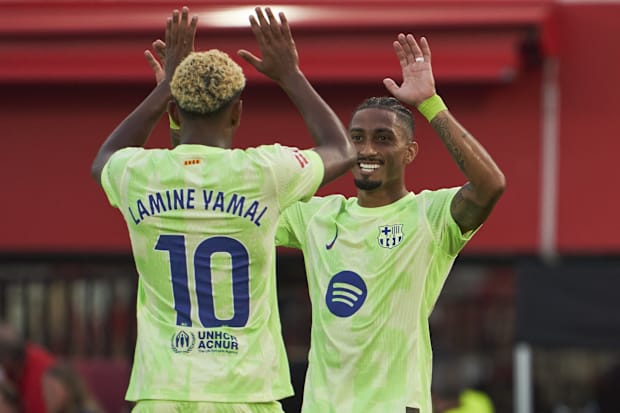 Lamine Yamal, Raphinha