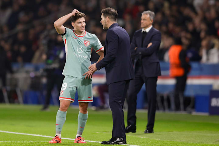 Julián Alvarez, Diego Simeone