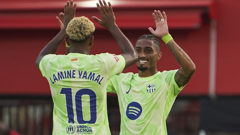 Lamine Yamal, Raphinha