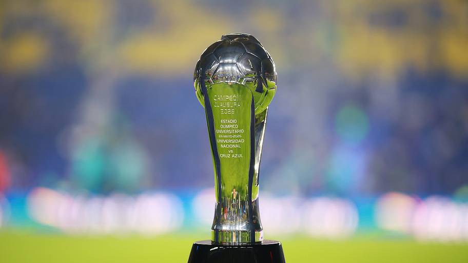 Liga MX trophy.