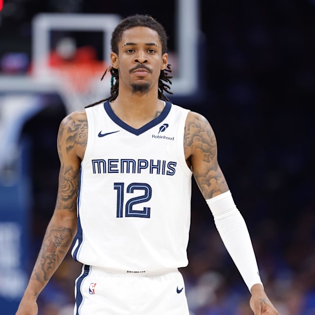 Memphis Grizzlies Guard JA MORANT (12) 