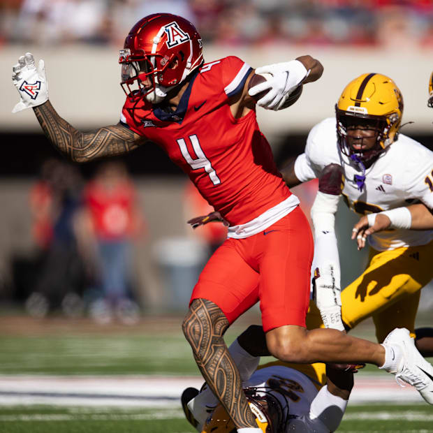 Arizona receiver Tetairoa McMillan