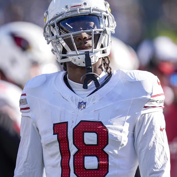 Arizona Cardinals receiver Marvin Harrison Jr.