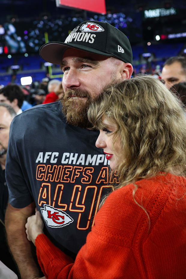 Travis Kelce and Taylor Swift