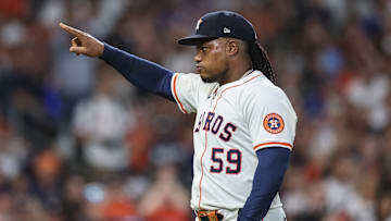 Houston Astros pitcher Framber Valdez