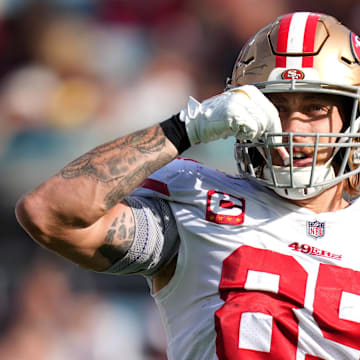 George Kittle was especially perturbed about the smelling salt ban from the NFL. 