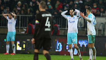 Schalke musste sich gegen St. Pauli geschlagen geben