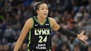 Napheesa Collier finished second in the WNBA MVP voting, which was announced Sunday