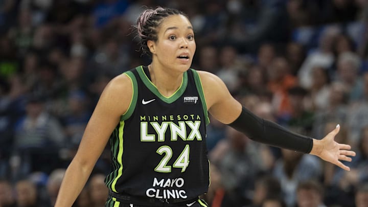Napheesa Collier finished second in the WNBA MVP voting, which was announced Sunday Napheesa Collier finished second in the WNBA MVP voting, which was announced Sunday