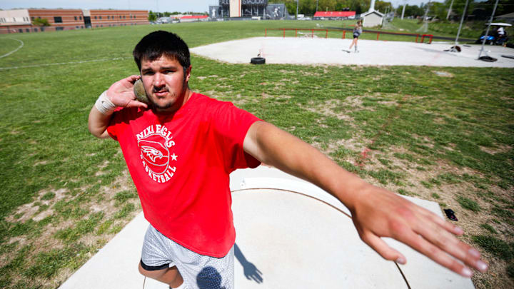 Nixa football star Jackson Cantwell is setting records on the shootout field as well.