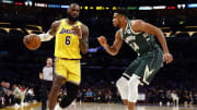 LeBron James y Giannis Antetokounmpo chocarán en el duelo de pretemporada del domingo 