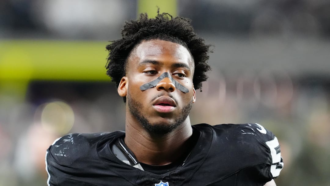 Las Vegas Raiders defensive end Malcolm Koonce (51)