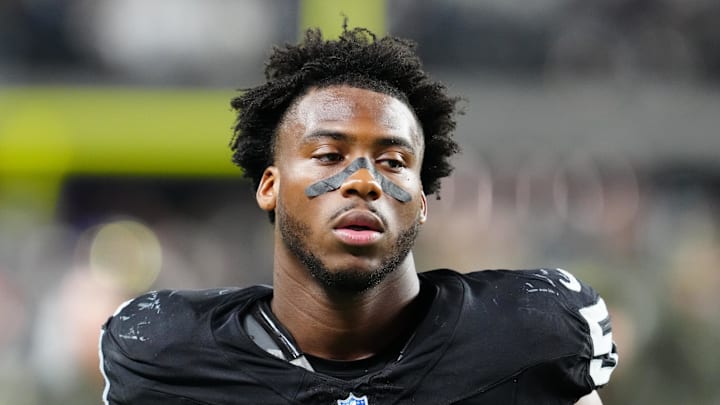 Las Vegas Raiders defensive end Malcolm Koonce (51)