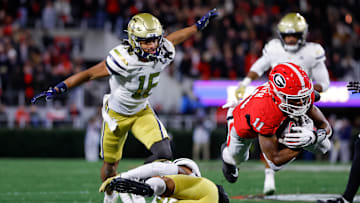 Arian Smith, Clayton Powell-Lee, Georgia Bulldogs, Georgia Tech Yellow Jackets