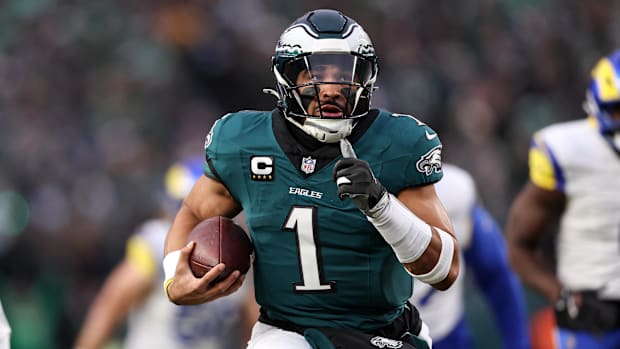 Hurts will be out for revenge after falling to the Chiefs in the Super Bowl two years ago.