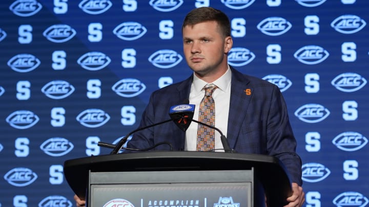 A national analyst ranks the top-25 quarterbacks ahead of the 2024 season; Syracuse football senior Kyle McCord is included.