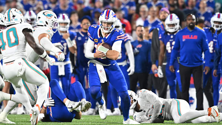Buffalo Bills quarterback Josh Allen.