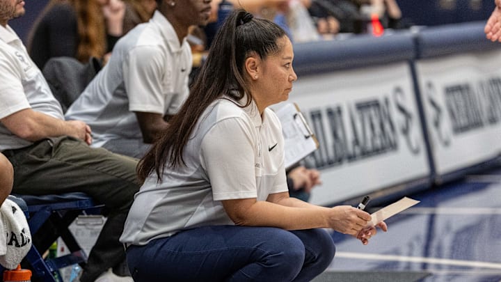 Sierra Canyon girls basketball coach Alicia Komaki exudes intensity and confidence, and has built one of the nation's top programs.